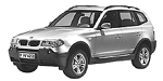 BMW E83 P1E08 Fault Code